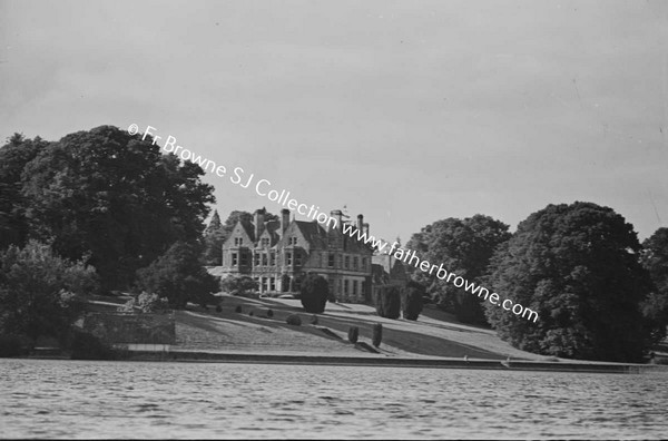 GLASLOUGH HOUSE  HOUSE FROM LAKE